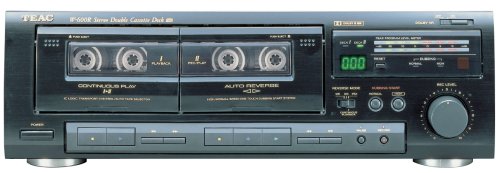 Childrens Toyshop  Electronics : Teac Black W600R Professional Double Auto Reverse Cassette Deck