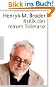 Kritik der reinen Toleranz