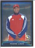 Pedro Lazo - Cuba (World Baseball Classic) 2009 Bowman CHROME Draft WBC Prospects Baseball Card # BDPW14 / MLB Baseball Trading Card in Screwdown!