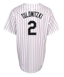 Troy Tulowitzki Colorado Rockies Replica Home Jersey