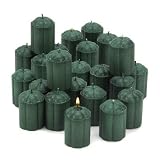 Tranquil Rain Forest Scented Pack Of 24 Votive Candles