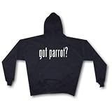 got parrot ? Mens Hoodie Sweat Shirt Small thru 4XL by 99volts.com