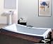 Jacuzzi BA06959WH Allusion Acrylic 72-Inch by 36-Inch by 26-Inch Soaking Bath, White Finish