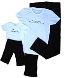 Matching Mom and Daughter/Son/Baby Matching outfits: MOMMY TELL ME A STORY and ONCE UPON A TIME THERE WAS A VERY TIRED MOMMY Short-sleeve Set for Mommy and Kids! - EACH SET SOLD SEPARATELY