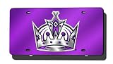 NHL Los Angeles Kings License Plate Cover (Purple)