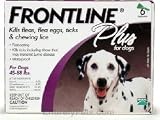 Frontline Plus Dog 45-88 Pounds, 6 Month