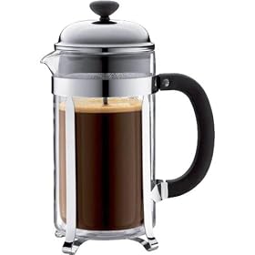 Bistro Double-Wall 30-Ounce Pour-Over Drip Coffee Maker with Gold Filter by Bodum