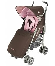Maclaren Techno XLR Stroller - Coffee Brown/Powder Pink