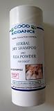 Organic Herbal Dry Shampoo & Flea Powder for Dogs
