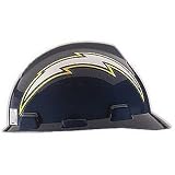 MSA Safety Works 818439 NFL Hard Hat, San Diego Chargers