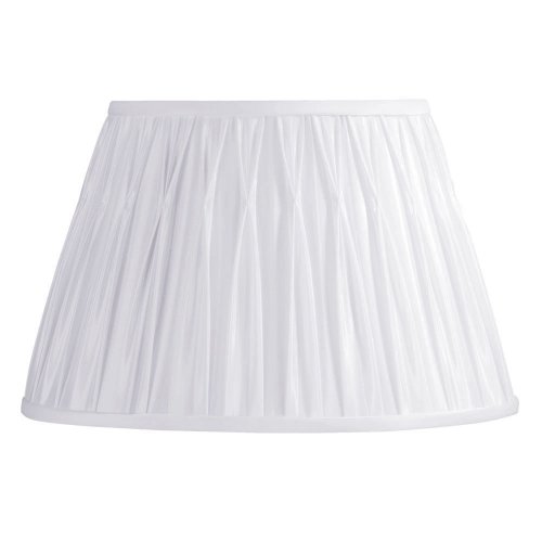 Laura Ashley SFP916 Classic 16-Inch Pinched Pleat Shade, White Laura Ashley SFP916 Classic 16-Inch Pinched Pleat Shade, White