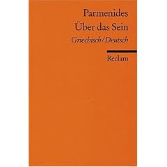 �ber das Sein: Griech. /Dt