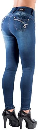 Deep Blue Butt-Lifting Jeans by Bon Bon Up 2023 5,6