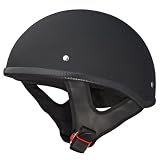 41VvhWtu2kL. SL160  Fuel Smoothie Half Helmet   Flat Black