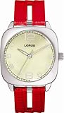 Lorus Womens Red Strap Watch, LR3008, Seiko Brand, SPECIAL
