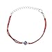 Lisli Fashion Women Evil Eye Red String Kabbalah Bracelet Nazar Charm Protection Hand Wear Accessory