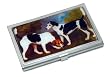 Two Dogs Business Card ID Case