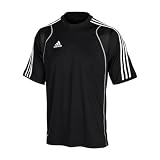 Adidas T8 Junior Clima Tee (Youth Small Black/White)