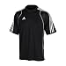 Adidas T8 Clima Tee Shirt (Medium Navy/White)