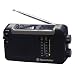 Roadstar TRA-500 DS Tragbares Solar-Radio (UKW-/MW-Tuner , Dynamo und Akkubetrieb) schwarz