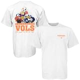 Tennessee Volunteers White Helmet Pile T-shirt