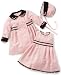 Little Bitty Baby Girl 3 Piece Coat and Dress Set