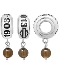 Harley-Davidson® MOD® 110th Anniversary Ride Bead with Topaz HDAN-D01