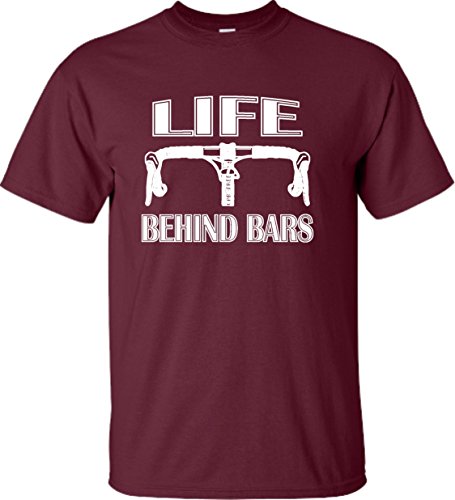 Adult Life Behind Bars Funny Bike Bicycle Funny T-Shirt