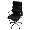 Darius High-Back Leather Chair