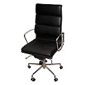 Darius High-Back Leather Chair