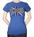 Women\'s: Def Leppard - Union Specialty Products T-Shirt, S - Deep Royal\\ Ringer