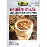 Lobo brand Thai Sour vegetable curry paste 1.76 oz x 5 by 