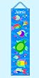 Somethin' Fishy Canvas Personalized Growth Chart by Olive Kids