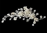 Avante-Grade Pearl and Rhinestone Bridal Comb