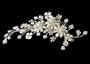Wedding Bridal Comb, Vintage Rhinestone & Pearl 263
