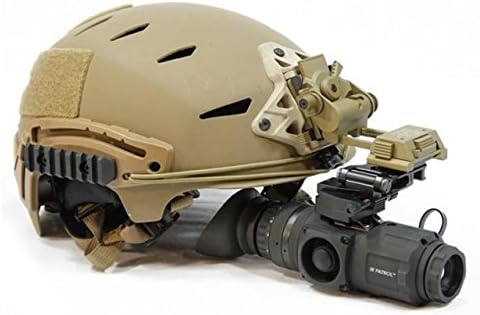 IR Defense IR Patrol LE M250-K Thermal Monocular Scope,640x480 w/Helmet Mount Interface Kit,Black