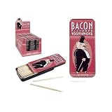 Bacon Flavored Toothpicks Accoutrements 80 Gift TIN Novelty GAG Gift