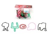 Georgia Bulldogs NCAA Logo Bandz Bracelets 20 Piece Pack
