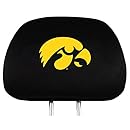 NCAA Iowa Hawkeyes Automotive Head Rest Covers
