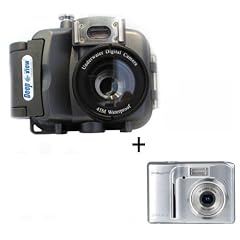 Deep View UWP901 Unterwasser Digitalkamera Grau + Wasserdichtes Geh�use