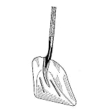 Ames True Temper Kodiak 10-Inch Aluminum Scoop with 51-Inch Handle #1672300 by Ames True Temper