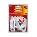 Command Medium Hooks, White, 6-Hook