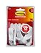 Command 17001-VP-6PK Medium Plastic Hooks Value Pack