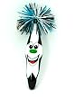 Kooky Klicker Pen Keychain Krew 25 Strik'em