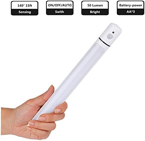 Rotating 3-Modes LED Motion Sensor Light Wall Mount with Magnetic Great for Closet, Under Cabinet Light, Step Light, Night Light, camping, Bedroom, Bathroom, Hallway, or Stairway