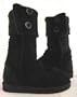 Brand New Black Crochet knitted Sweater Boot NIB Size 6