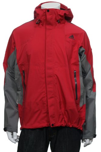 Adidas Outside/Performance Real Red Rain Jacket