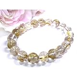 【現品限り】パワーストーン*天然石・ルチルクォーツ(金針入り水晶)ブレスレット★送料無料!