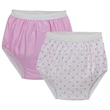 Gerber Vinyl Training Pants 2-pk. - Pink (2-3T)