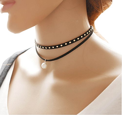 Thyway fashion trend western style multilayer choker ne…